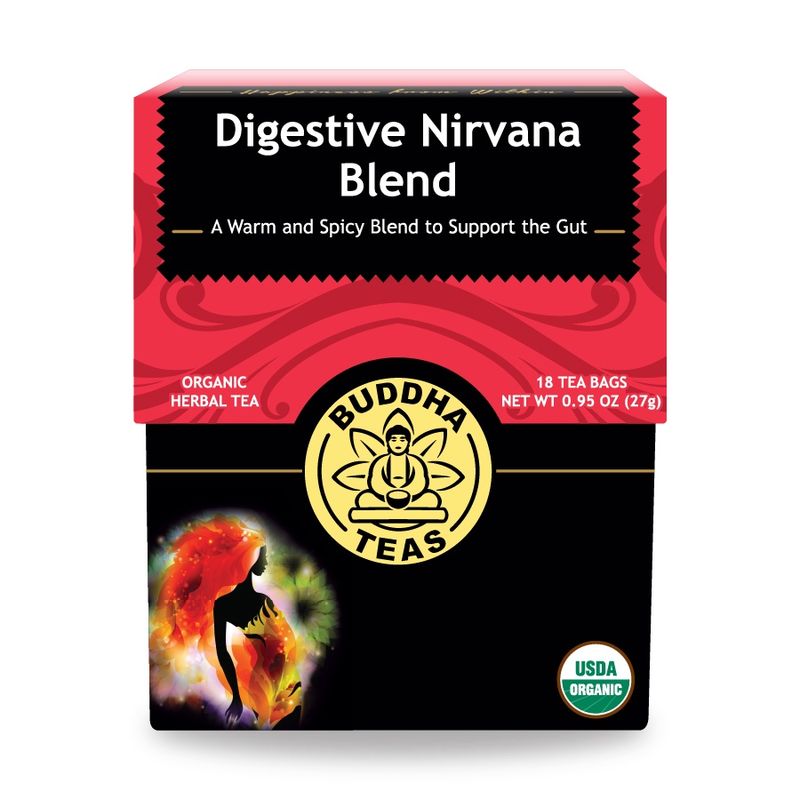 BUDDHA TEAS , Digestive Nirvana Blend Tea BUDDHA TEAS , Digestive Nirvana Blend Tea