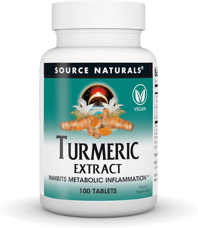 Source Naturals , Turmeric Extract 100T