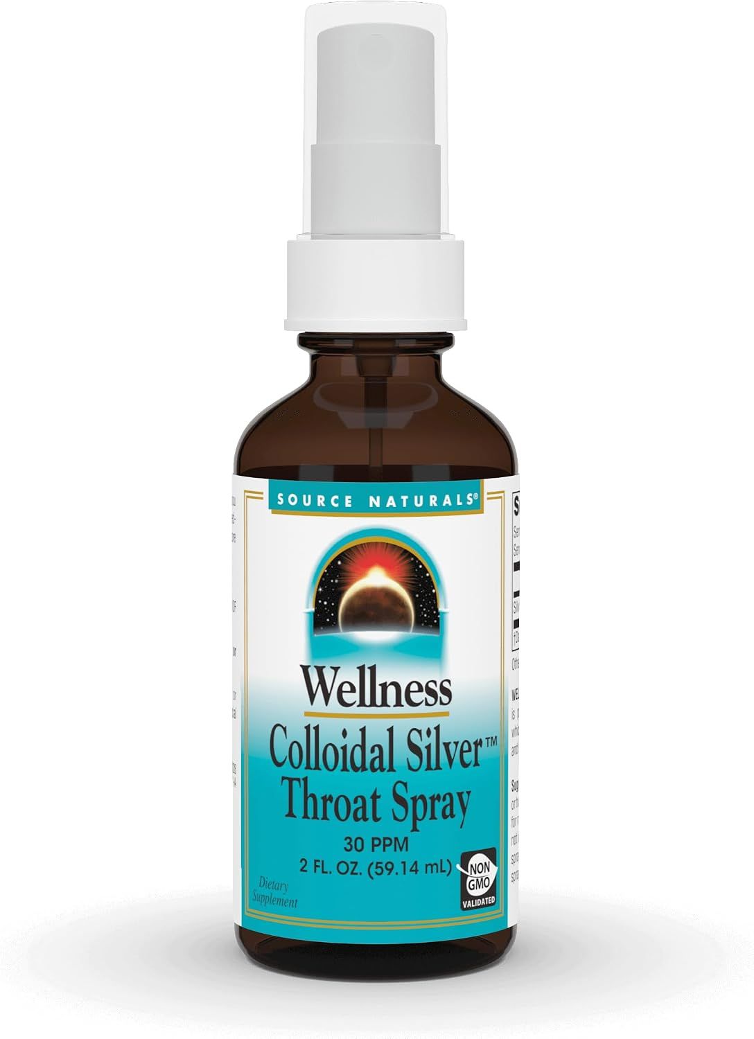 Source Naturals , Colloidal Silver Throat Spray, 30 Ppm, 2 Fl oz Source Naturals , Colloidal Silver Throat Spray, 30 Ppm, 2 Fl oz