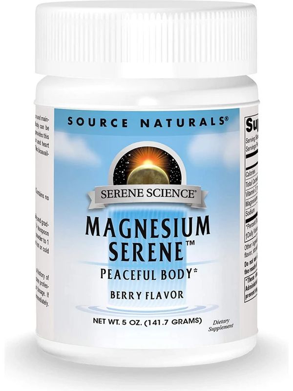 Source Naturals , Magnesium Serene Berry 5oz Source Naturals , Magnesium Serene Berry 5oz