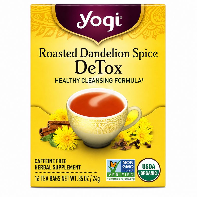 YOGI TEA , DeTox Roasted Dandelion Spice