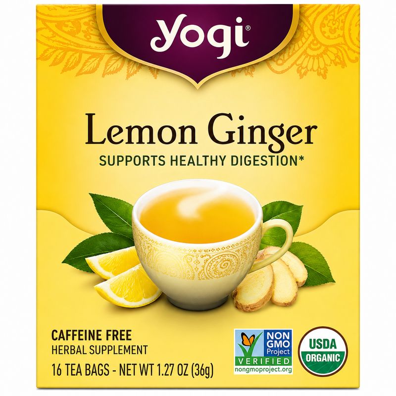 YOGI TEA , Lemon Ginger Tea