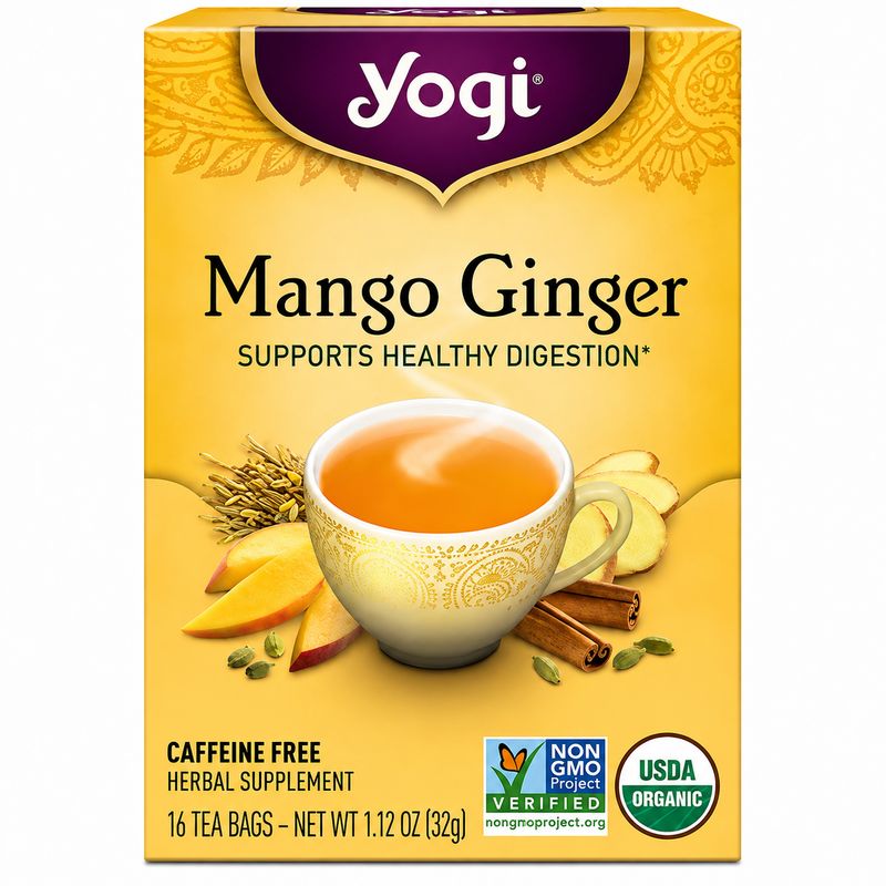 YOGI TEA , Mango Ginger YOGI TEA , Mango Ginger
