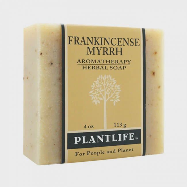 Plantlife , Soap - Frankincense Myrrh, Size: 4 oz