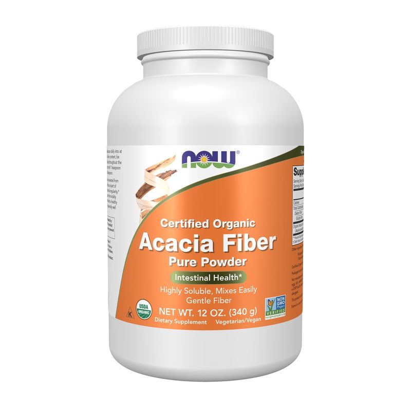 Now Supplements , Now Foods Acacia, Organic Powder - 12 oz. Now Supplements , Now Foods Acacia, Organic Powder - 12 oz.