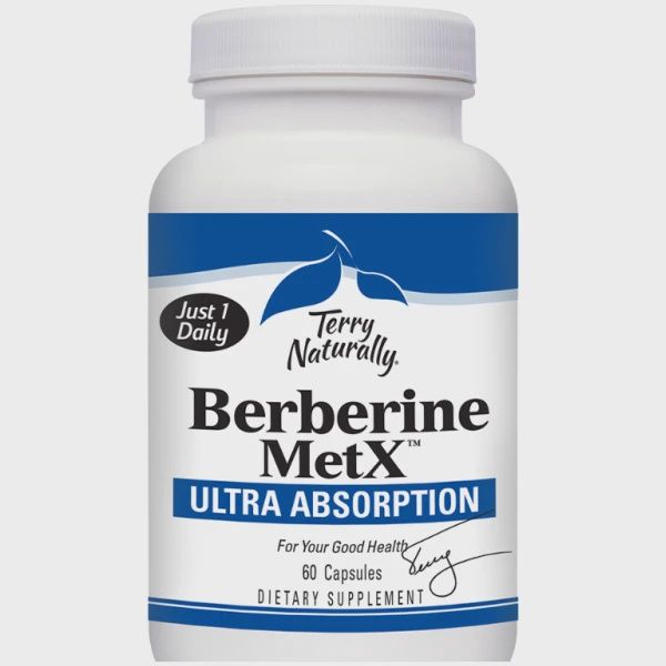 Terry Naturally Berberine MetX 60 Capsules