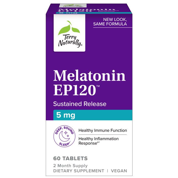 Terry Naturally , Melatonin Ep120 5 Mg Terry Naturally , Melatonin Ep120 5 Mg, Size: 60 tabs