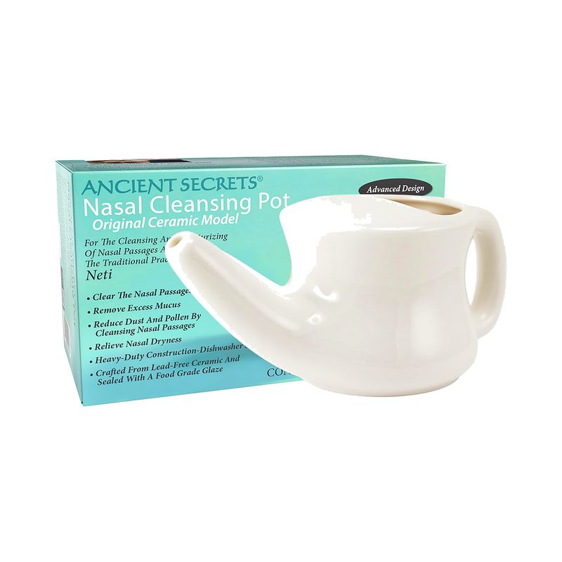 Ancient Secrets , Ancient Secrets Nasal Cleansing Pot 1Pcs Ancient Secrets , Ancient Secrets Nasal Cleansing Pot 1Pcs