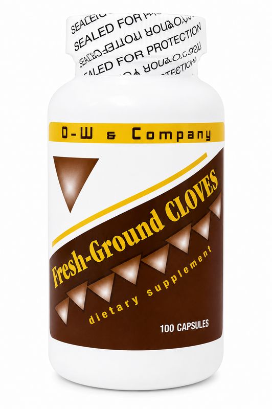 O. W. Bionics , O. W. Bionics Fresh Ground Cloves Capsules, 100 Count O. W. Bionics , O. W. Bionics Fresh Ground Cloves Capsules, 100 Count