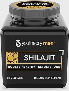Youtheory Men’s Shilajit 60 Veg Capsules