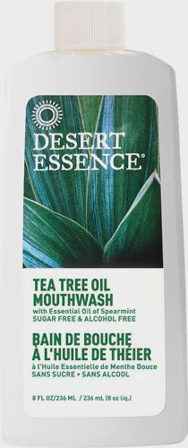 Desert Essence , Tea Tree Oil Mouthwash Spearmint, 8 Fl Oz, Oz: 8 fl oz