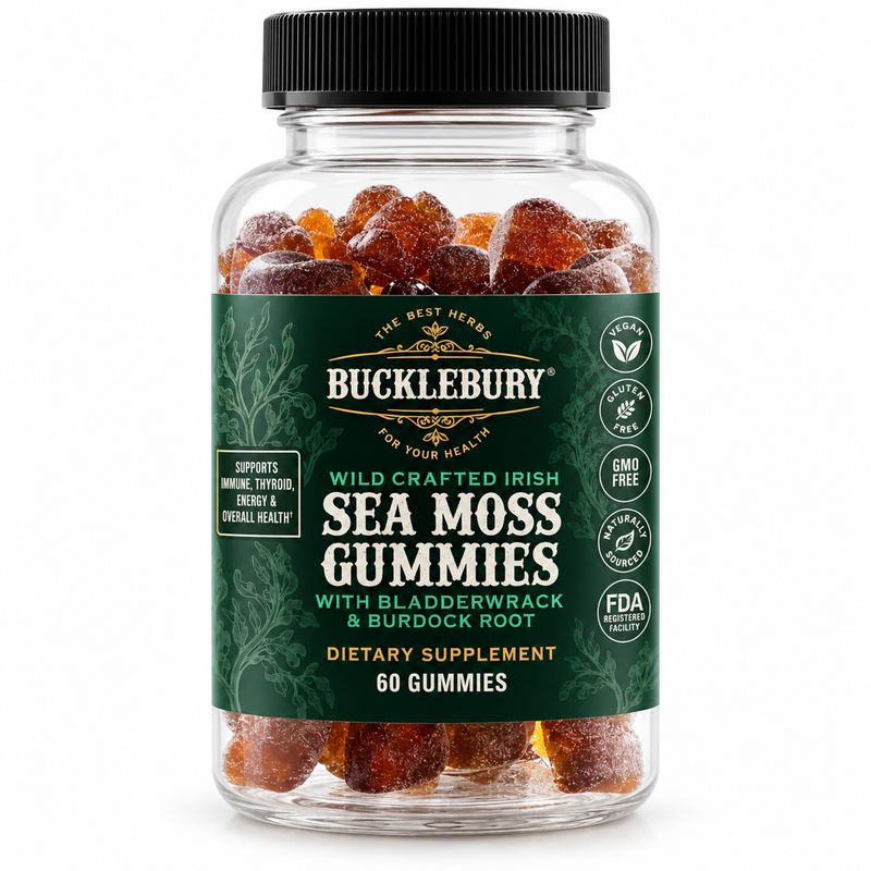 Buckleberry , Buckleberry Sea Moss Gummies Buckleberry , Buckleberry Sea Moss Gummies