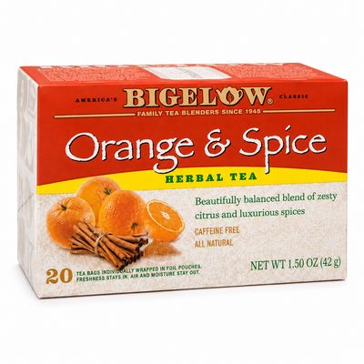 BIGELOW , Orange & Spice Herbal Tea BIGELOW , Orange & Spice Herbal Tea