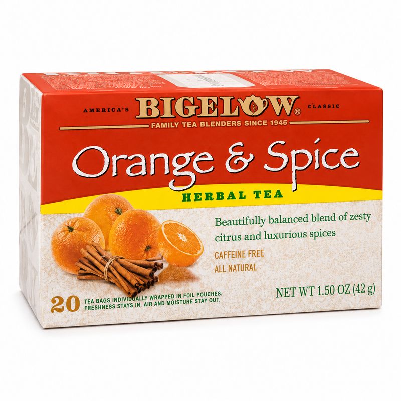 BIGELOW , Orange & Spice Herbal Tea BIGELOW , Orange & Spice Herbal Tea