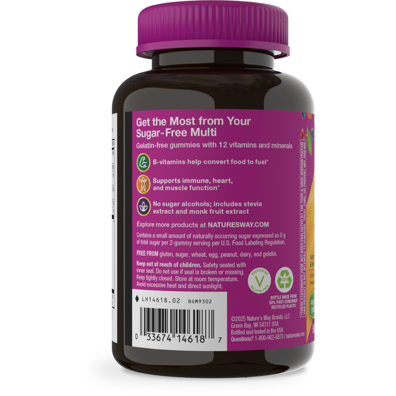 Nature's Way, Alive! Zero Sugar Wmn Multi Gummy 50 ct