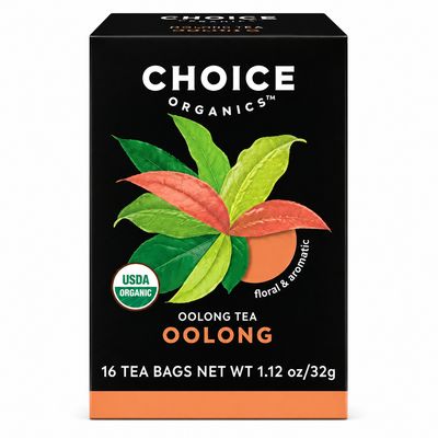 CHOICE ORGANIC TEA, Oolong Tea 16 Tea Bags