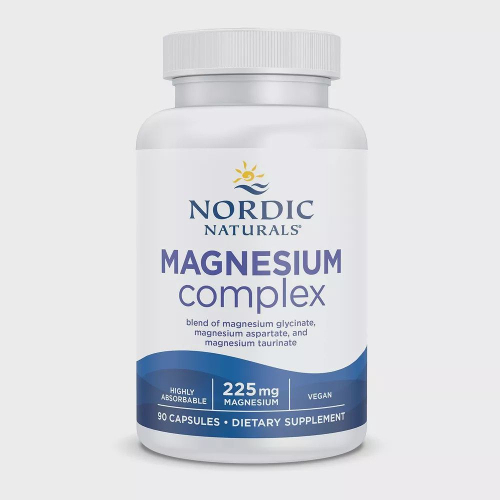 Nordic Naturals, Magnesium Complex 225 Mg 90 Caps