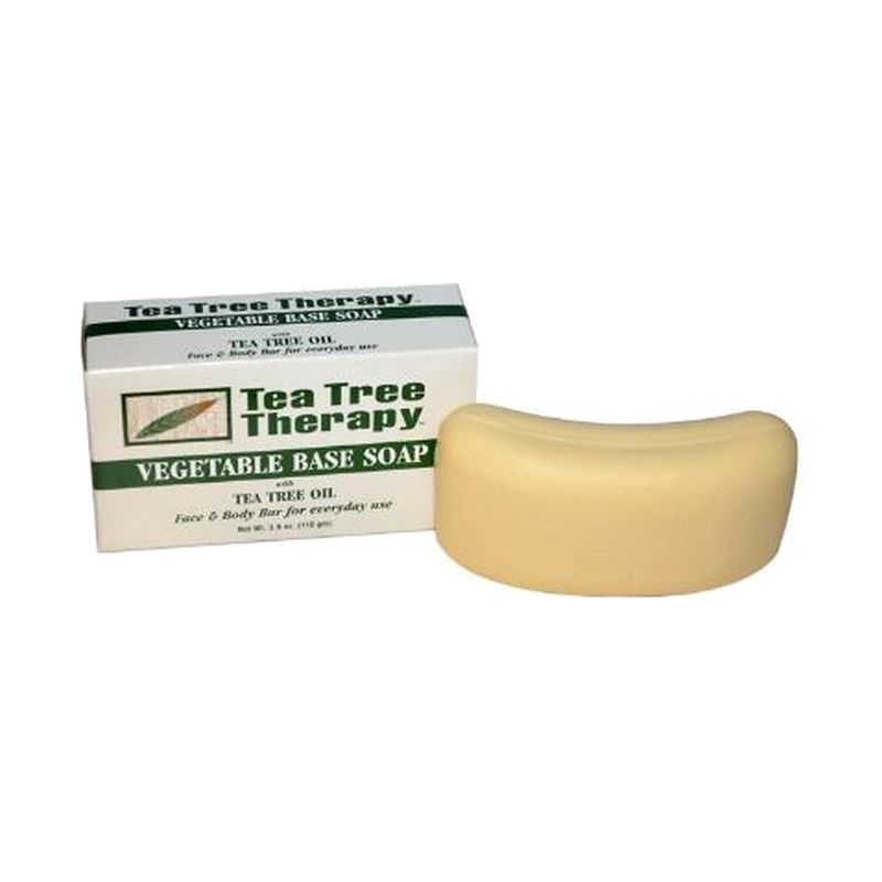 Tea Tree Therapy, Vegetable Soap Bar With Tea Tree 3.9Oz Tea Tree Therapy, Vegetable Soap Bar With Tea Tree 3.9Oz
