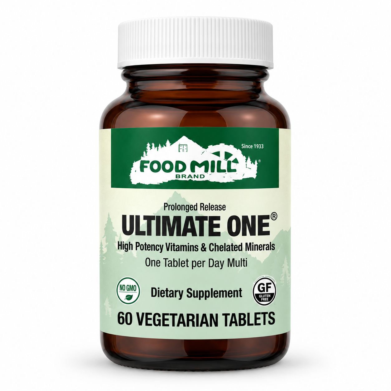 The Food Mill Ultimate One, 60 Vegetarian Tablets The Food Mill Ultimate One, 60 Vegetarian Tablets