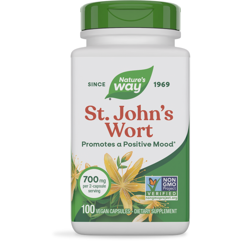Natures Way, St. John's Wort 700 Mg 100 Vegan Caps Natures Way, St. John's Wort 700 Mg 100 Vegan Caps