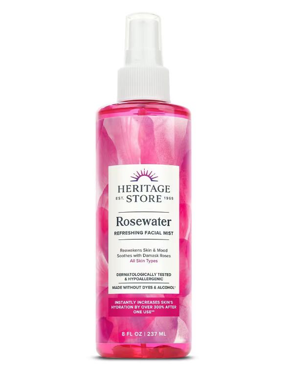 Heritage Store , Rosewater with Atomizer Heritage Store , Rosewater with Atomizer