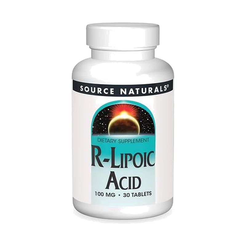 Source Naturals, R-Lipoic Acid 100 Mg 30 Tabs Source Naturals, R-Lipoic Acid 100 Mg 30 Tabs