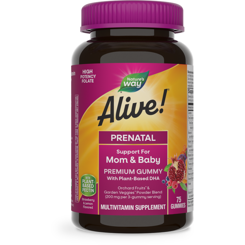 Natures Way, Alive Prenatal Multivitamin Gummies 75 Ct. Natures Way, Alive Prenatal Multivitamin Gummies 75 Ct.