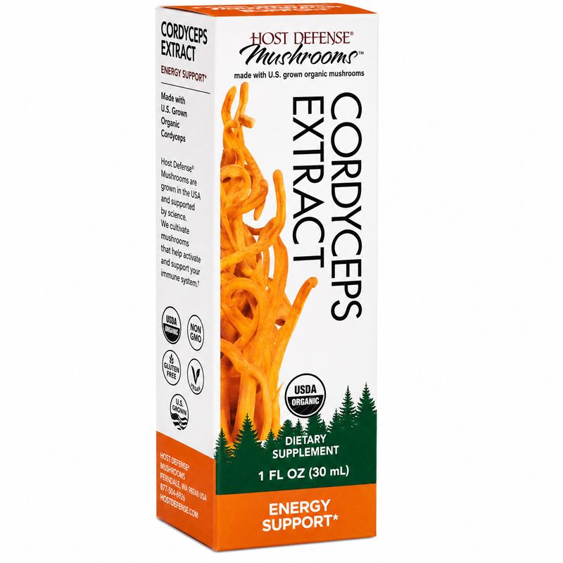 Host Defense, Cordyceps Extract Organic 1 oz. Host Defense, Cordyceps Extract Organic 1 oz.