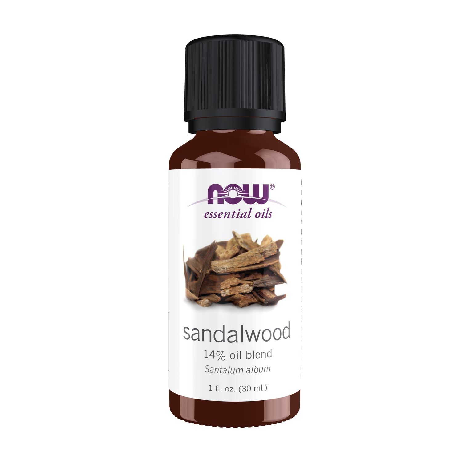 Now Essential Oils, Sandalwood 14% Oil Blend 1 Oz.
