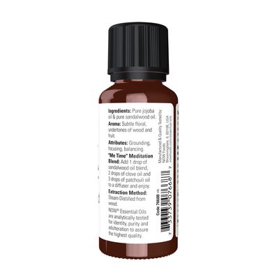 Now Essential Oils, Sandalwood 14% Oil Blend 1 Oz.