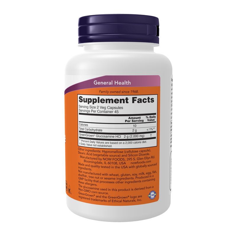 Now, Veg Glucosamine 1000mg 90 Vcaps