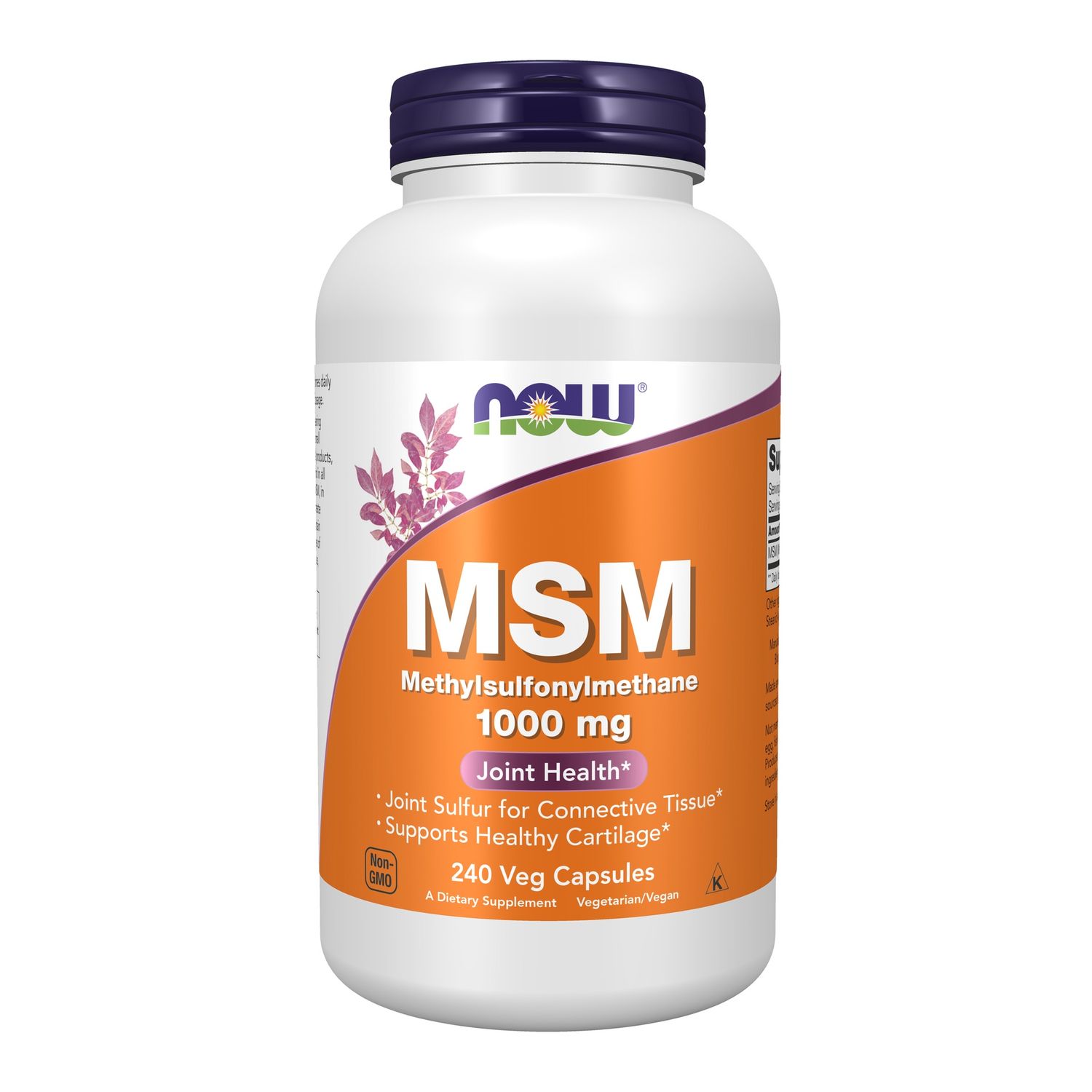 Now, M.s.m 1000mg 240 Vcaps Now, M.s.m 1000mg 240 Vcaps