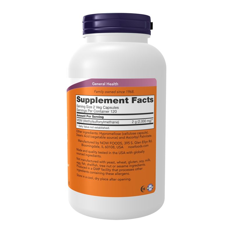Now, M.s.m 1000mg 240 Vcaps