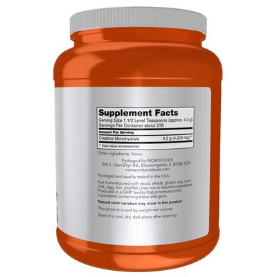 Now Sports, Micronized Creatine Monohydrate 2.2 Lbs.