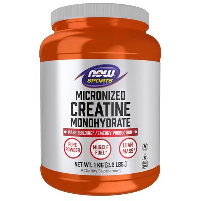 Now Sports, Micronized Creatine Monohydrate 2.2 Lbs. Now Sports, Micronized Creatine Monohydrate 2.2 Lbs.
