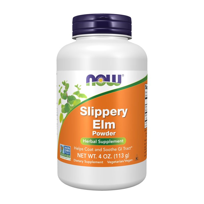 Now Supplements, Slippery Elm Powder 4 oz. Now Supplements, Slippery Elm Powder 4 oz.