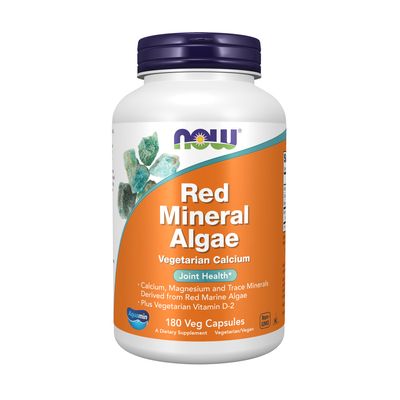 Now Supplements, Red Mineral Algae 180 Veg Caps Now Supplements, Red Mineral Algae 180 Veg Caps