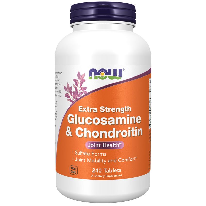 Now Supplements, Glucosamine & Chondroitin Extra Strength 240 Tabs Now Supplements, Glucosamine & Chondroitin Extra Strength 240 Tabs