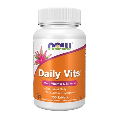 Now Supplements, Daily Vits 100 Tab