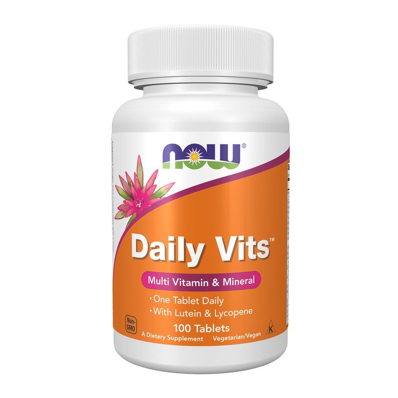 Now Supplements, Daily Vits 100 Tab Now Supplements, Daily Vits 100 Tab