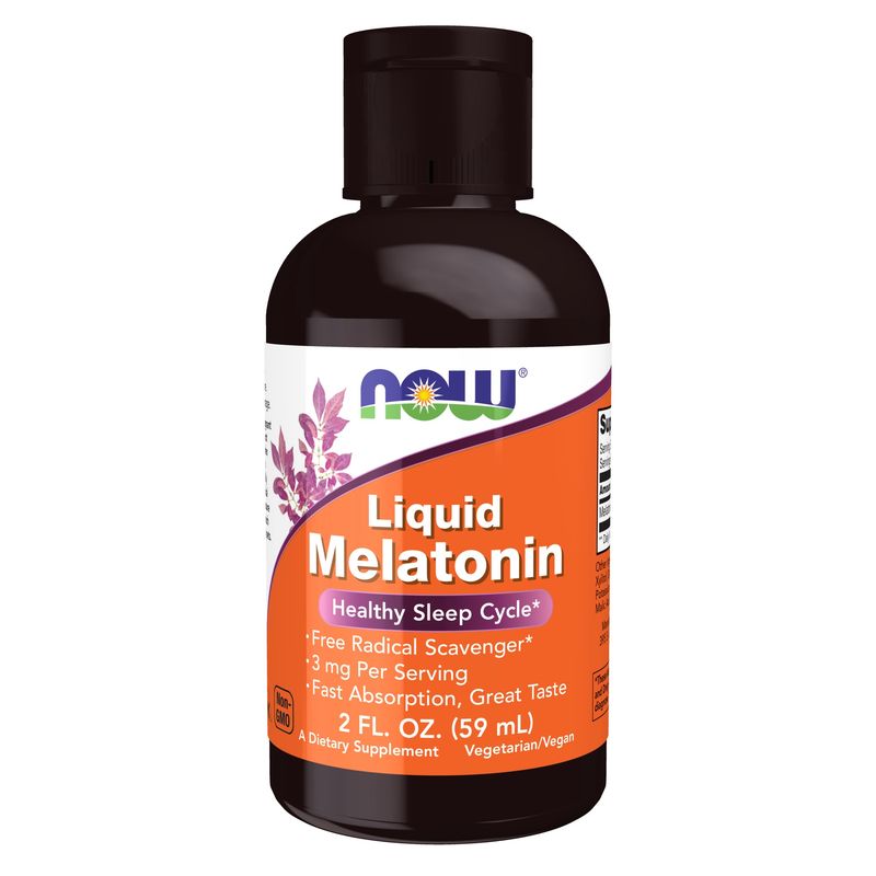 Now Supplements, Liquid Melatonin, 2 Fl. oz. Now Supplements, Liquid Melatonin, 2 Fl. oz.
