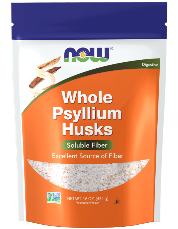 Now, Psyllium Husk Whole  1 Lb