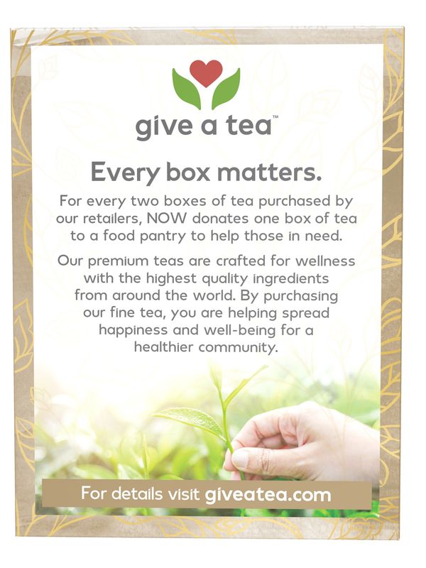 NOW, Rooibos Reishi Mushroom Tea 24 tea bags