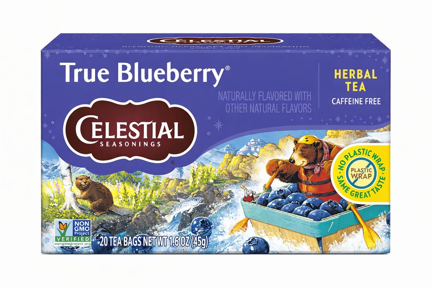 Celestial Seasonings, True Blueberry Tea Celestial Seasonings, True Blueberry Tea