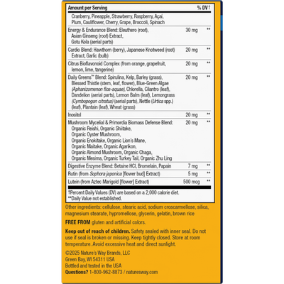 Nature's Way, Alive! Men's Ultra Multivitamin, 60 Tablets