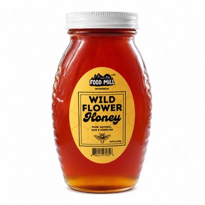 The Food Mill, Wildflower Honey 1 lb.