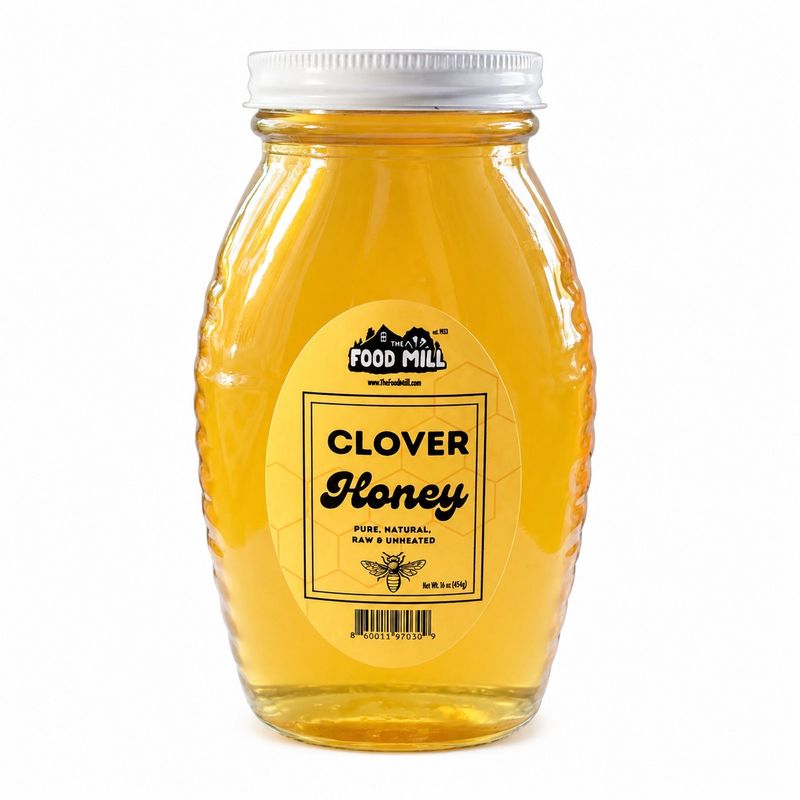 The Food Mill, Clover Honey 1 lb. The Food Mill, Clover Honey 1 lb.