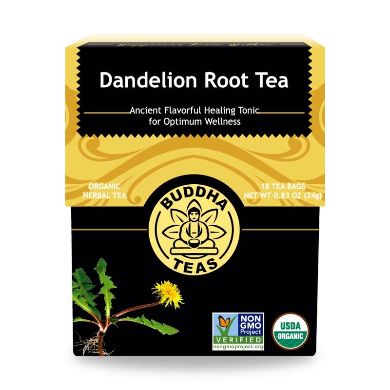 BUDDHA TEAS , Dandelion Root Tea BUDDHA TEAS , Dandelion Root Tea