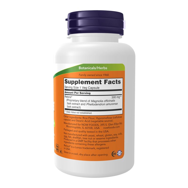 Now Supplements, Relora 120 Veg Caps