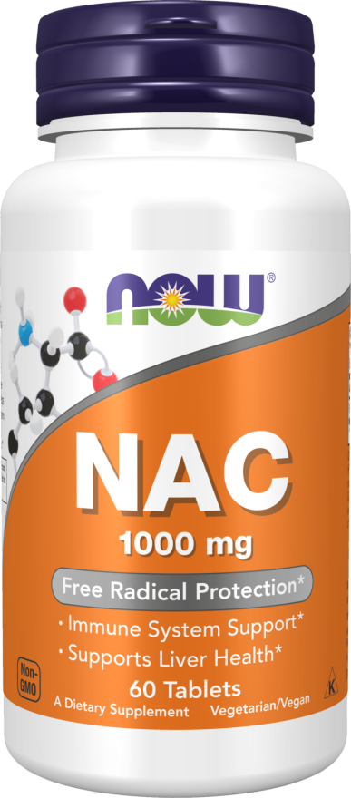 Now, N-Acetyl-Cysteine 1000 Mg 60 Tabs Now, N-Acetyl-Cysteine 1000 Mg 60 Tabs